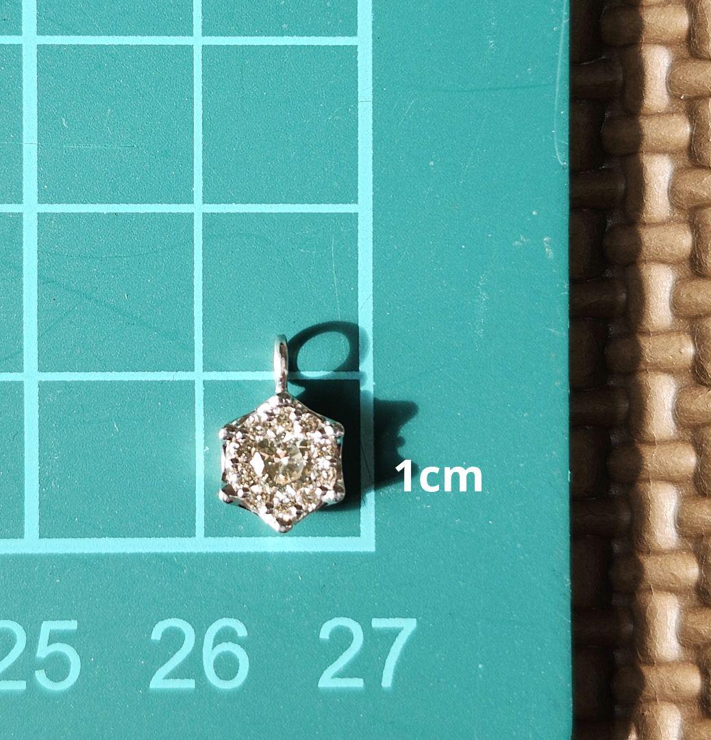 プラチナネックレス　Pt900　ネックレストップ　ダイヤモンド　0.31ct ✨