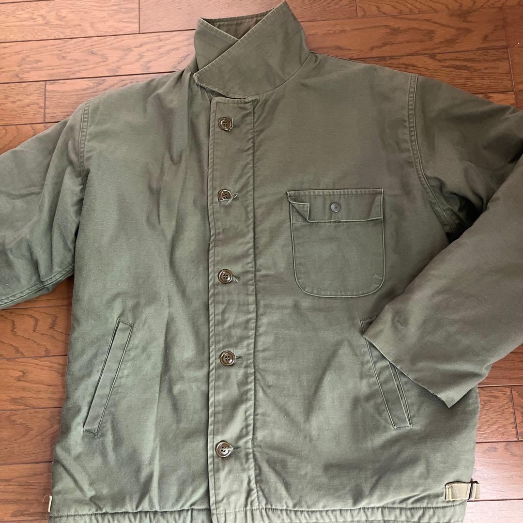 1989年　U.S. Navy A2デッキジャケット size42-44