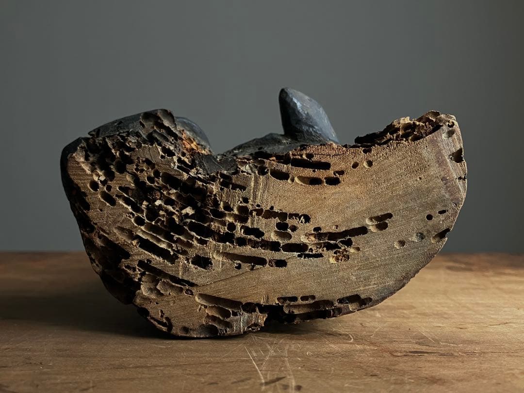 【いい顔、です、、黎明期の恵比寿像】室町骨董七福神アンティーク仏像美術彫刻民藝