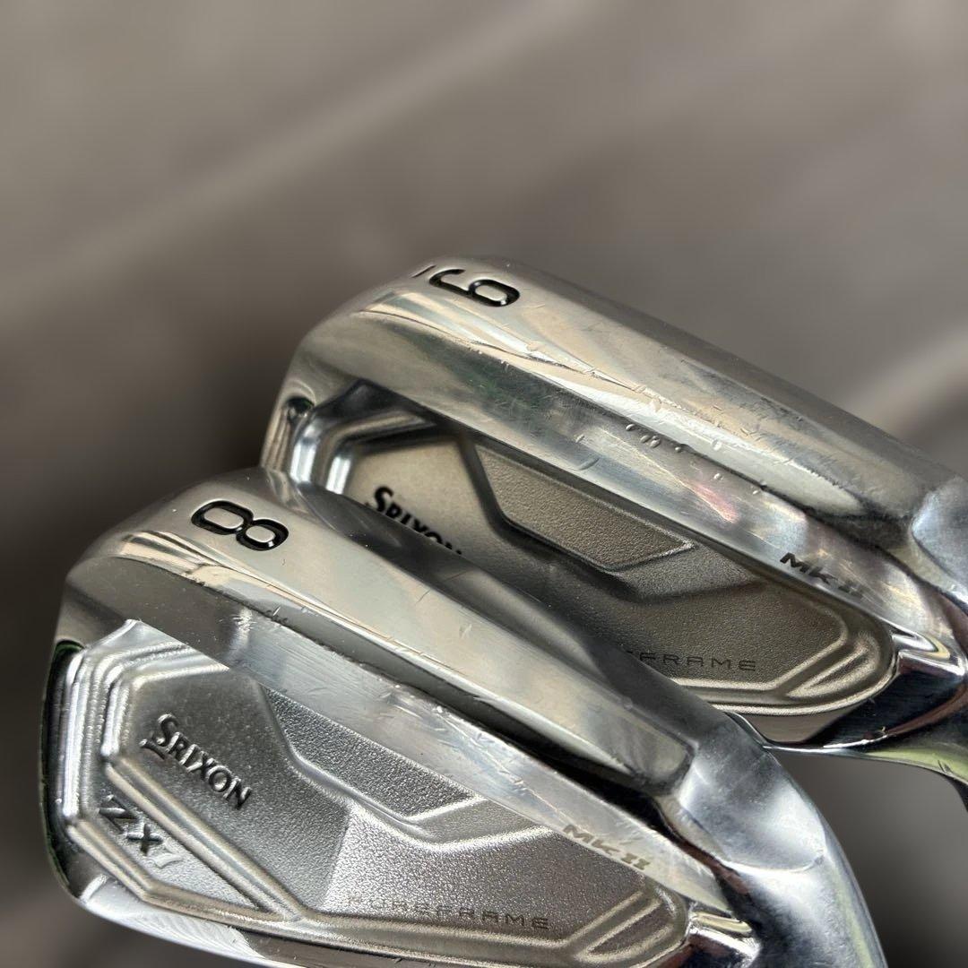 アイアンセット 5本 スチールシャフトスリクソンzx7mk2 アイアン