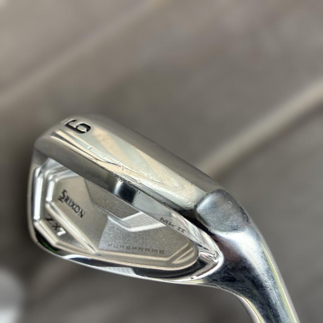 アイアンセット 5本 スチールシャフトスリクソンzx7mk2 アイアン