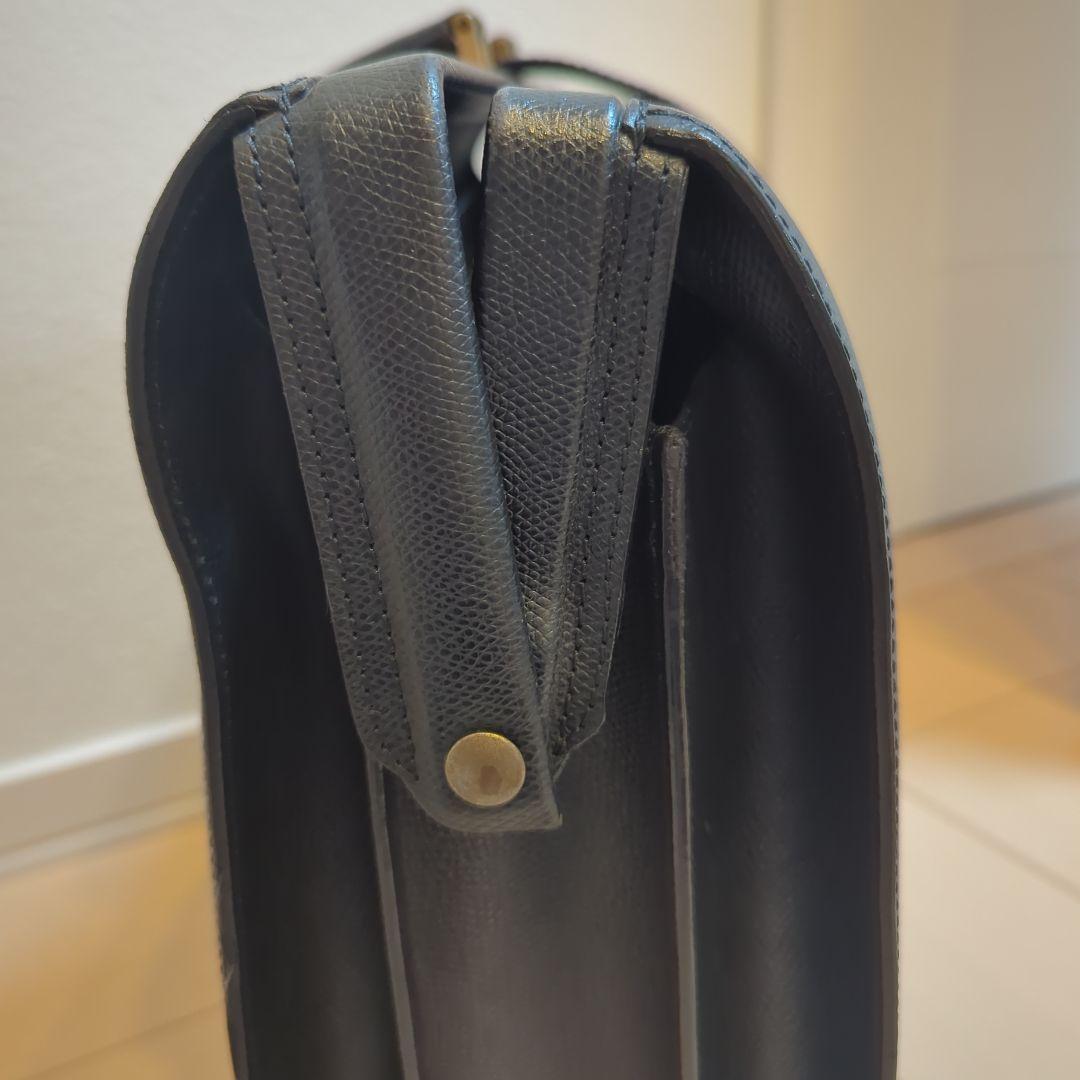 LE TANNEUR ルタヌア ダレスバッグ ブリーフケース シボ革　鍵付