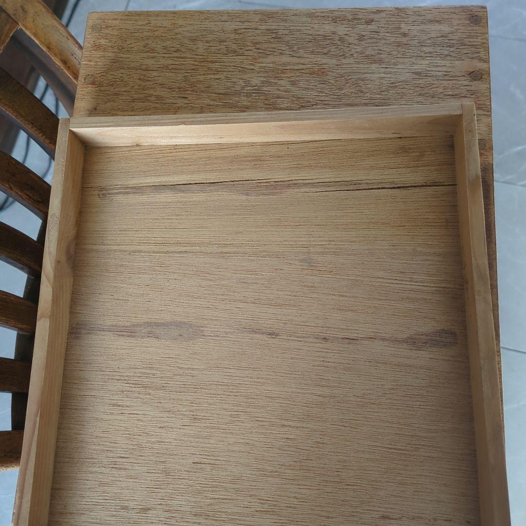 6段引き出し　ブロカント　アンティークレターケース　花台　飾り台