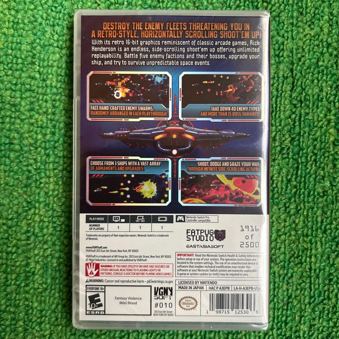 Rick Henderson Elite Edition Switch 限定版