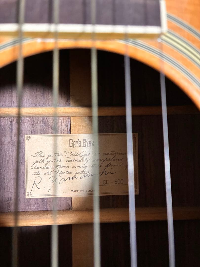 ギター Cat's Eyes CE-600