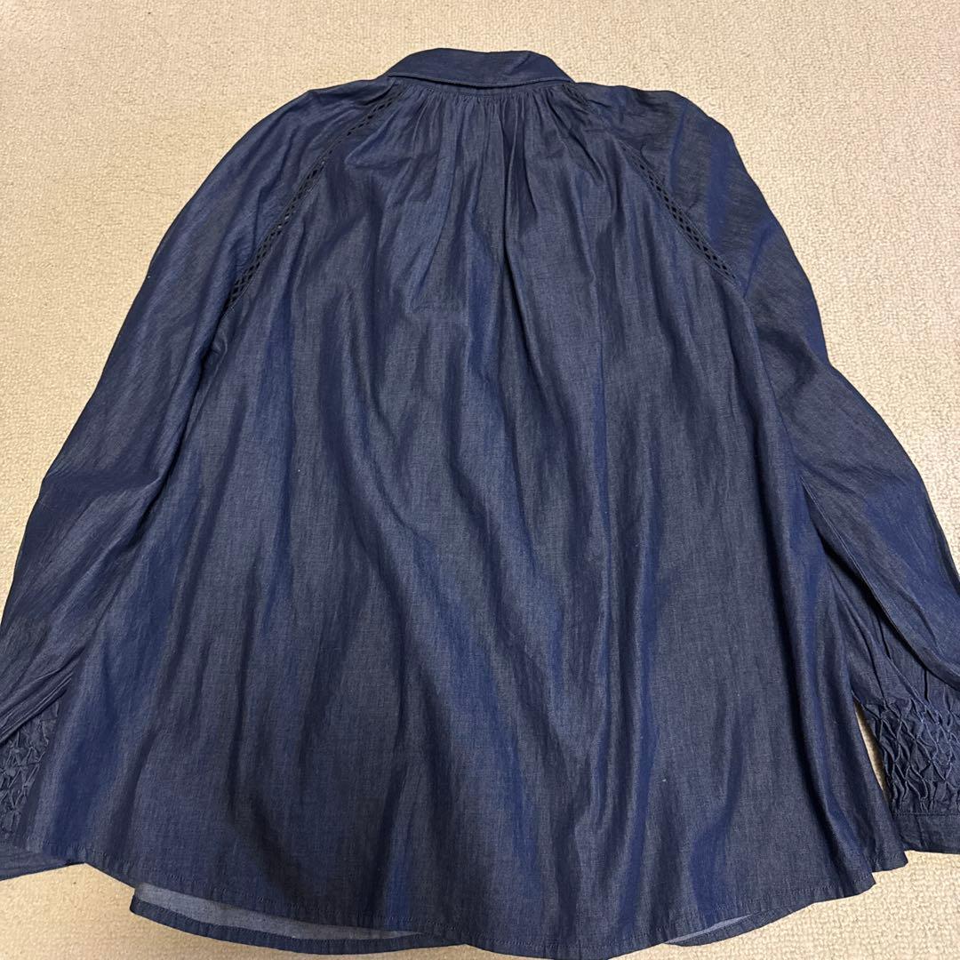 美品ロンハーマン別注マーレットmerletteTIANAデニムブラウスシャツS
