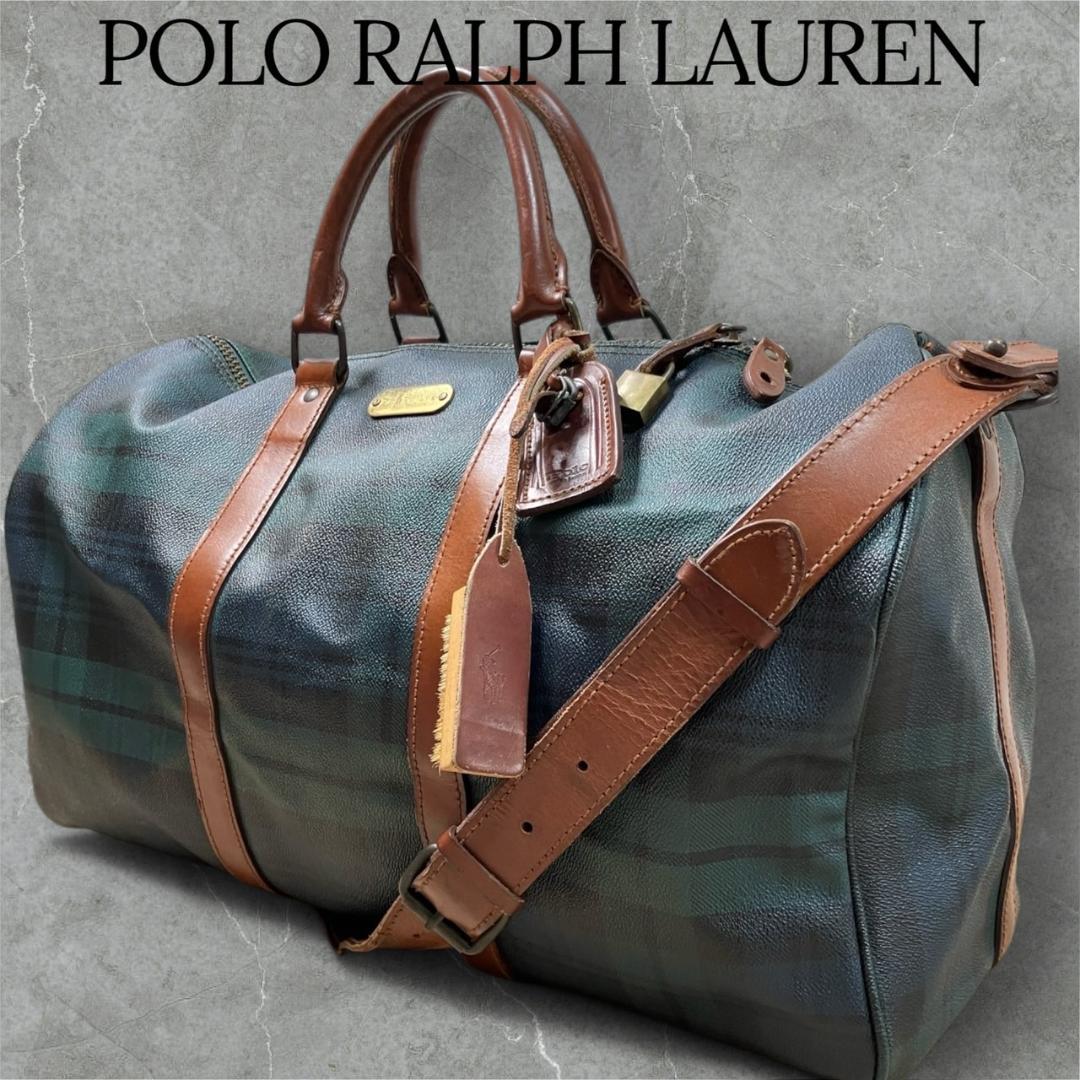 ポロ　ラルフローレン　ボストンバッグ　ショルダーバッグ　2way 旅行バッグ
