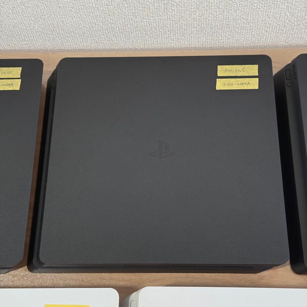 7-043 PS4 CUH-2100 2200 ブラック ホワイト 5台