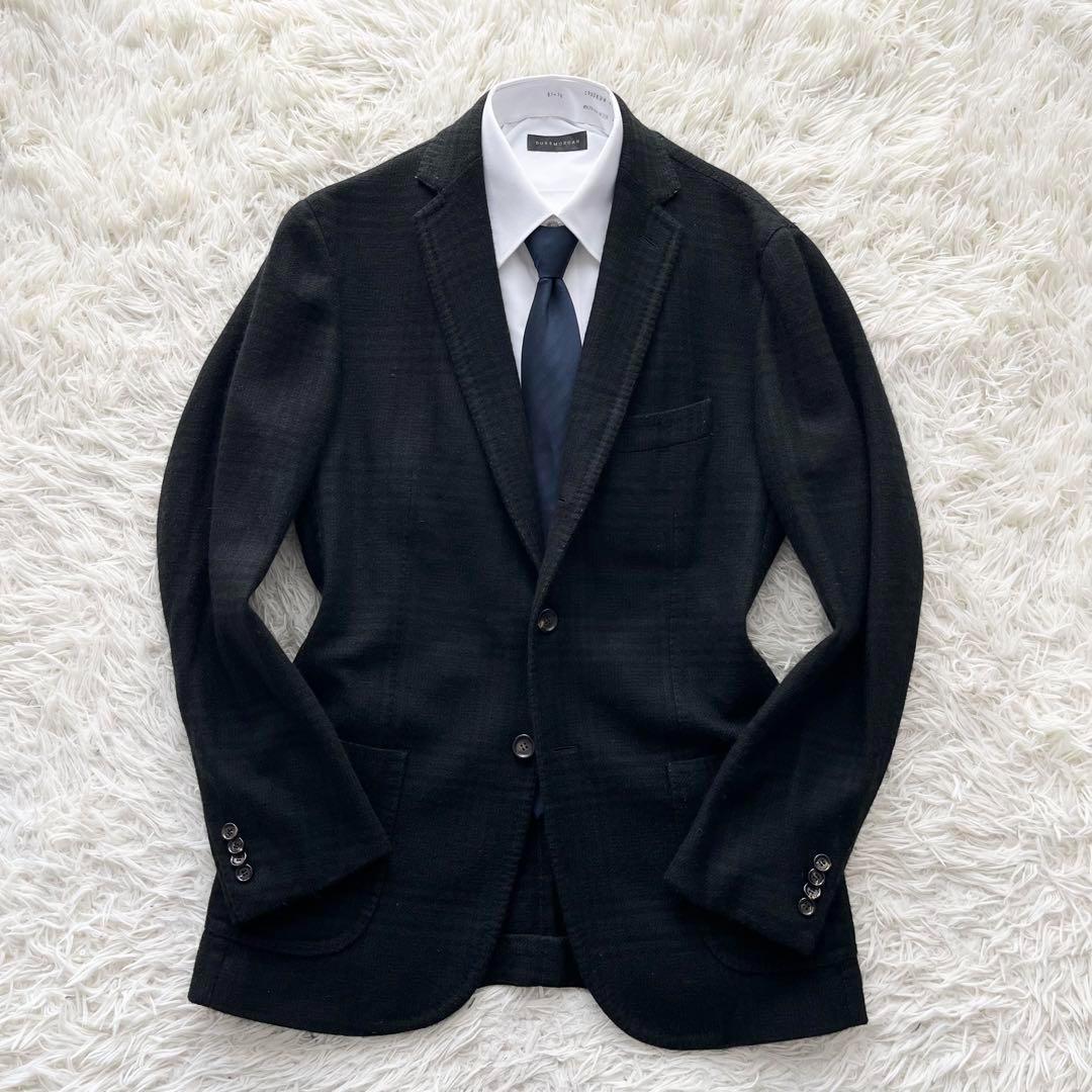 <超高級>STILE LATINO カシミヤ100% グリーン ジャケット 46