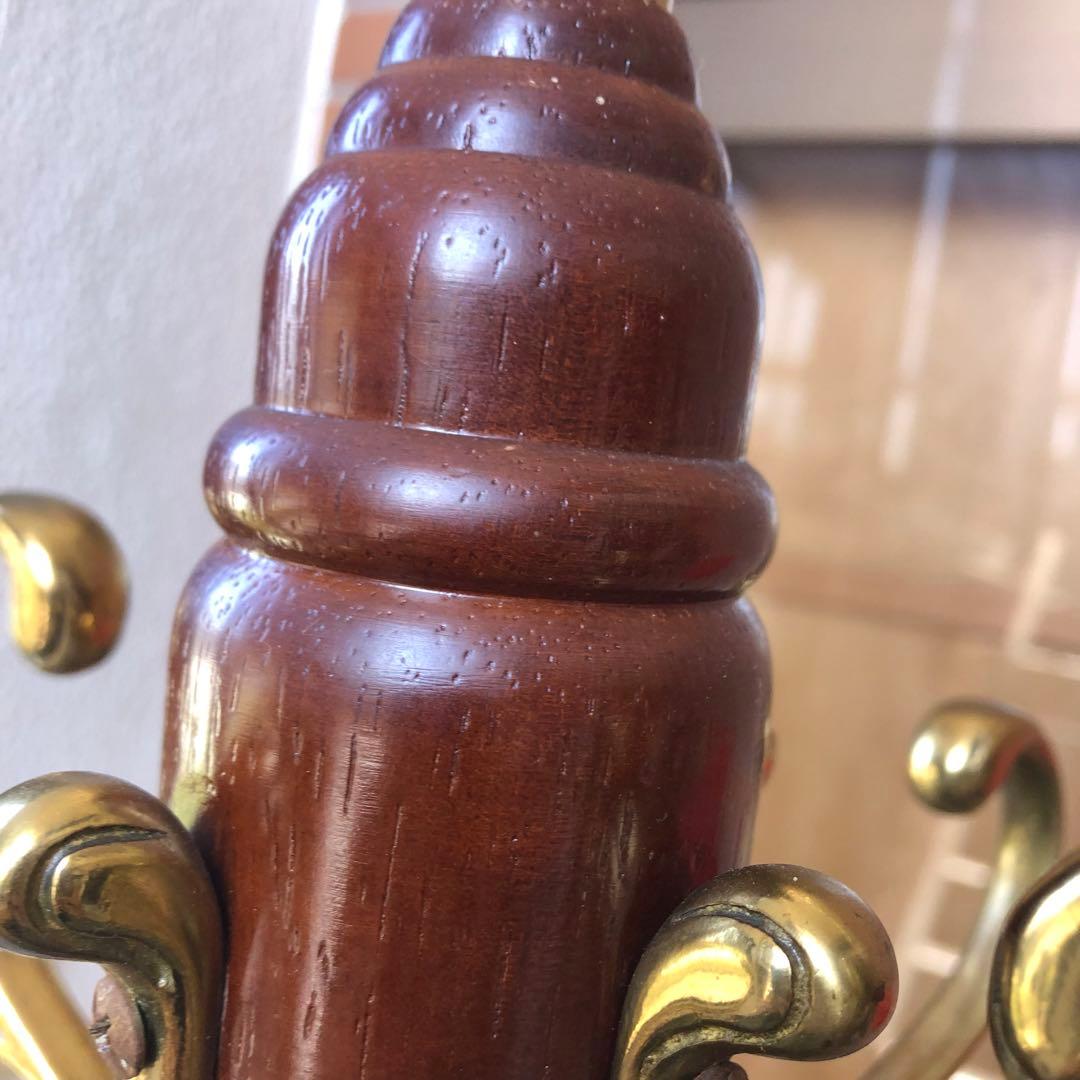 ポールハンガー　アンティーク調　ヨーロピアン風　ロココ調　レトロ　コート掛け