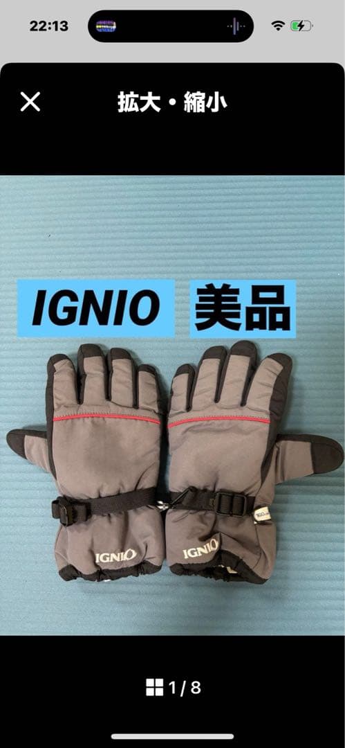 ★専用★ 2点おまとめ　イグニオ　レディース　Sサイズ　ウェア　グローブ160