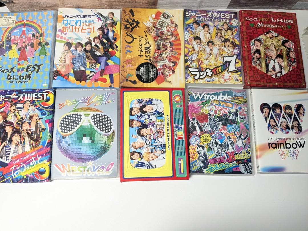 WEST.　ライブDVD 10本セット　まとめ売り