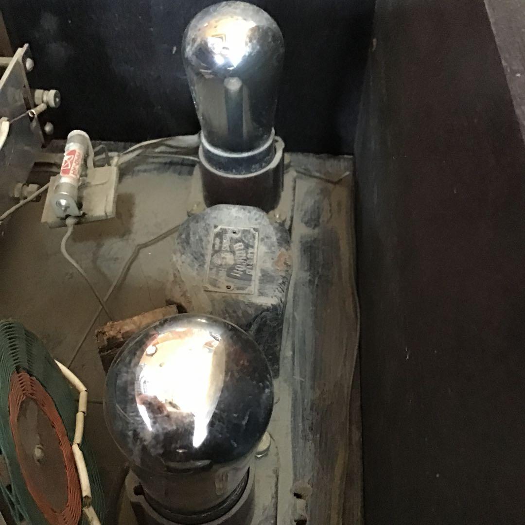 大正時代　アンティーク鉱石ラジオ　ラジオ