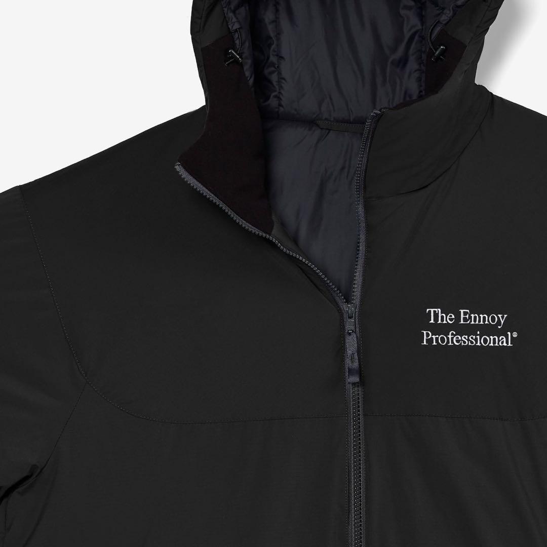 The Enny Professional ブラックナイロンジャケット