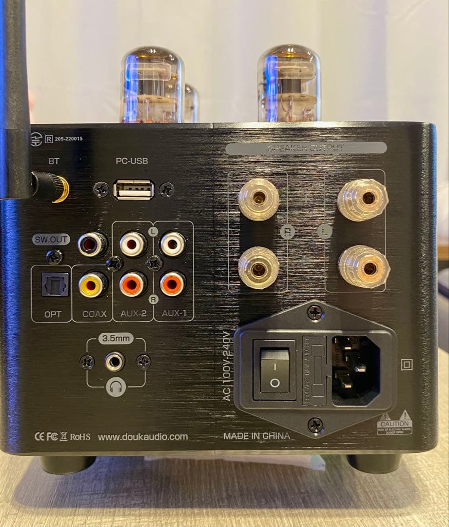 nobsound b100 真空管hybridアンプ