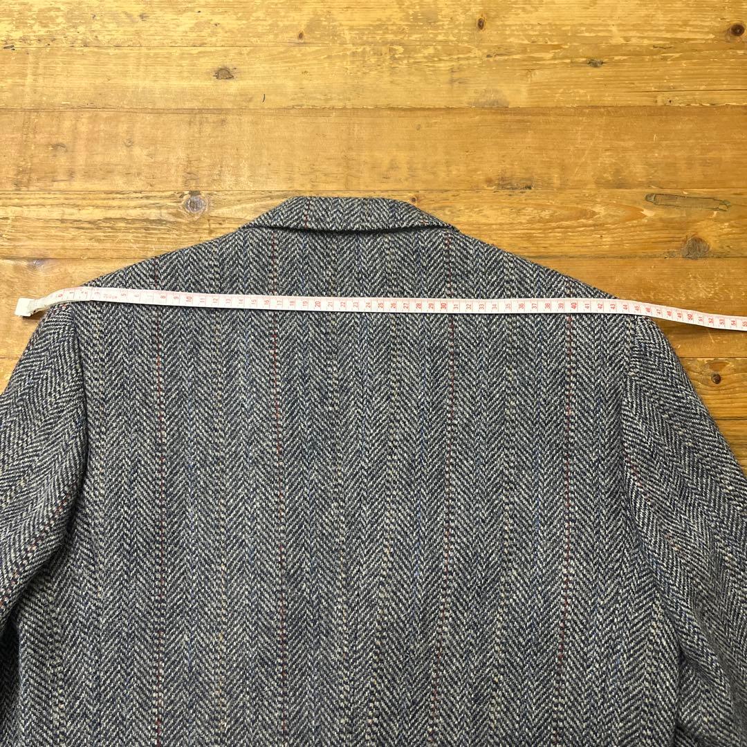90s Harris Tweed ハリスツイード 米国製 ウール テーラード
