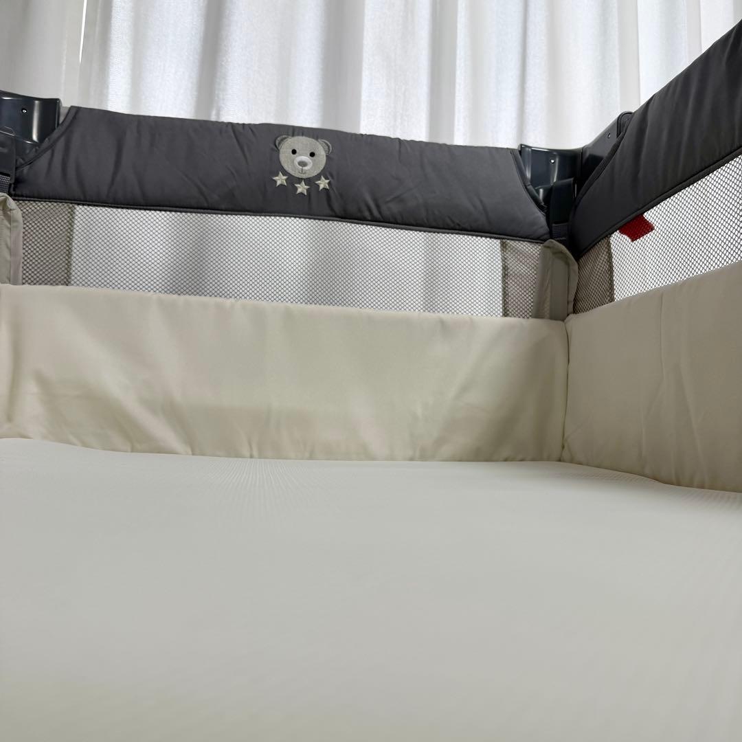 美品 Aprica ココネルエアーAB グレーベアー