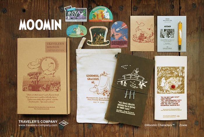 MOOMIN トラベラーズノート 限定版 オリーブ