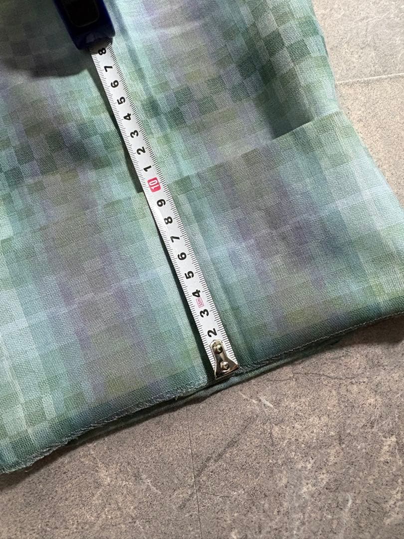 パンツ 90s BALENCIAGA wide wool check slacks