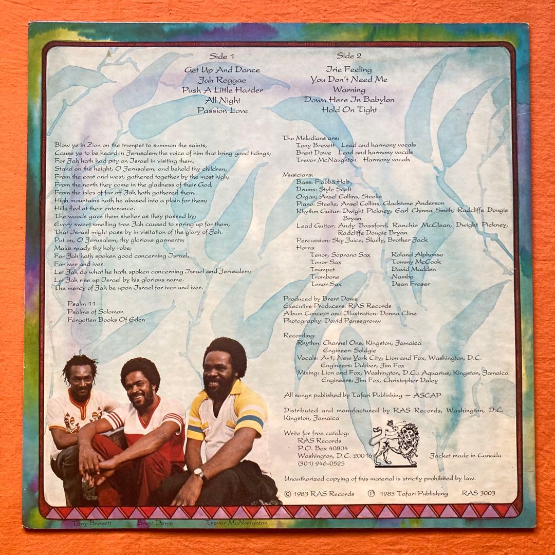 LP盤 レゲエ 4枚 / MELODIANS / JACOB MILLER