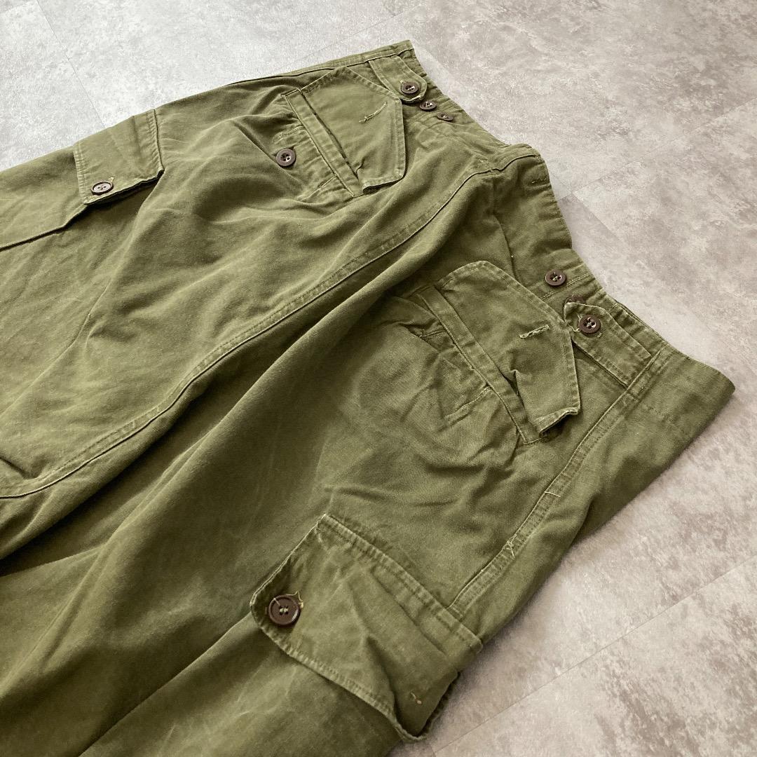 50s オランダ軍 実物 M.V.O ダブルフェイス 98×85