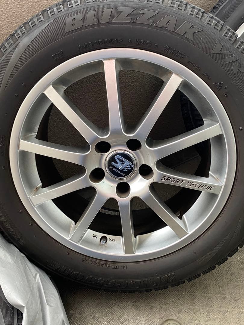 【1/3取下げ予定】アウディ用17インチホイール（+SLタイヤ）4本セット