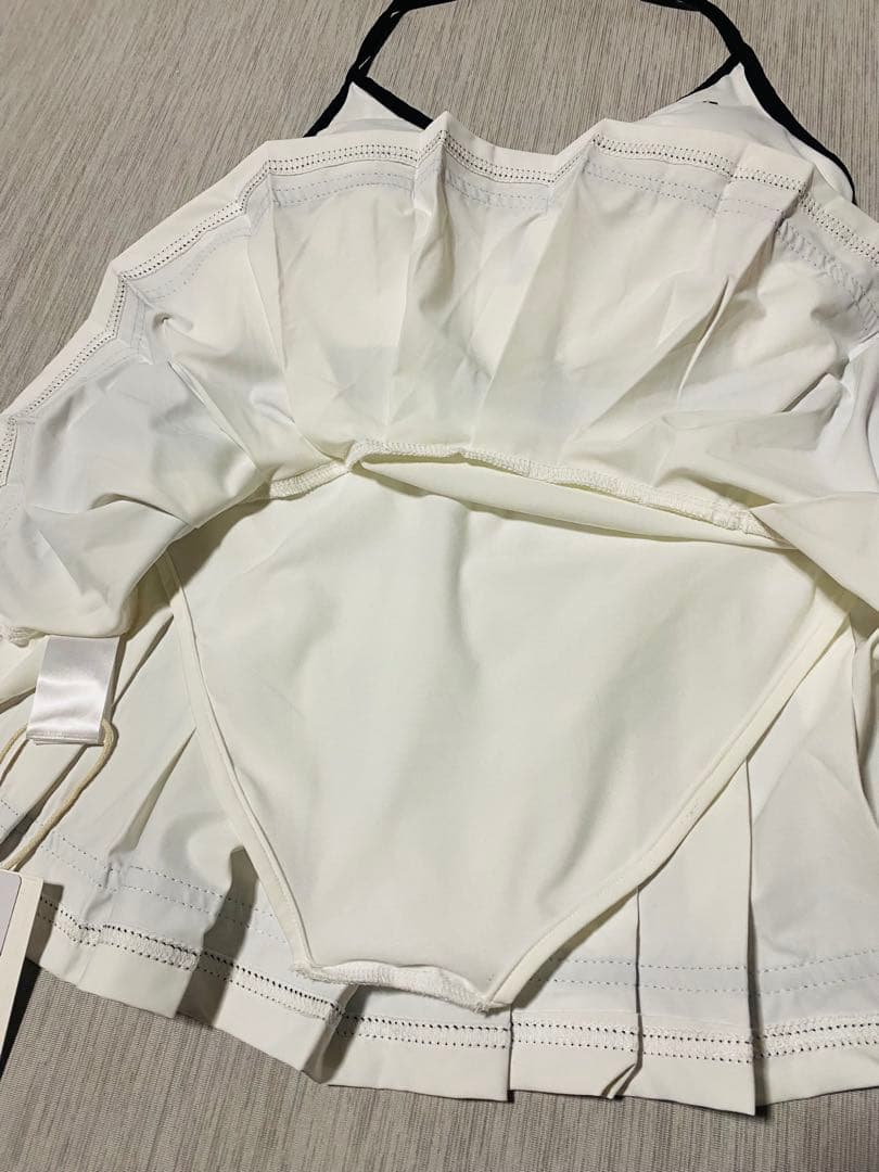 即日発送❣️Andmary Coco pleats swimwear White