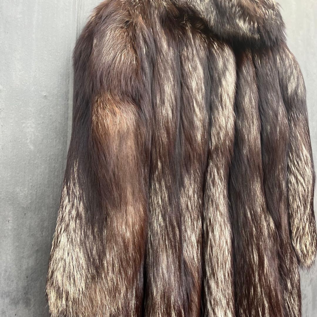 GRACE グレース ファーコート ロングコート 毛皮 ブラウン系 高級感