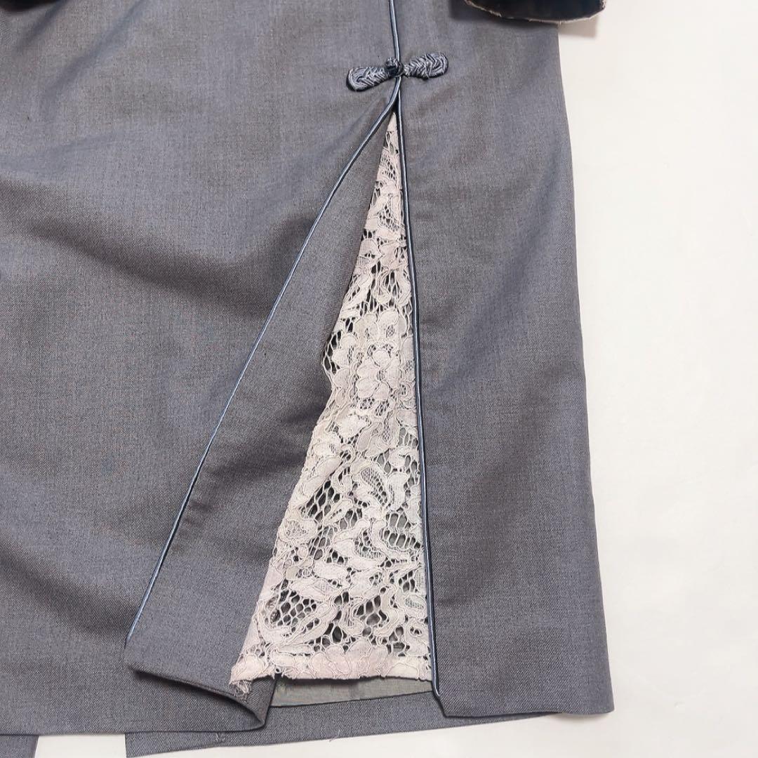 美品 PAMEO POSE Shenfa Longsleeve Dress M