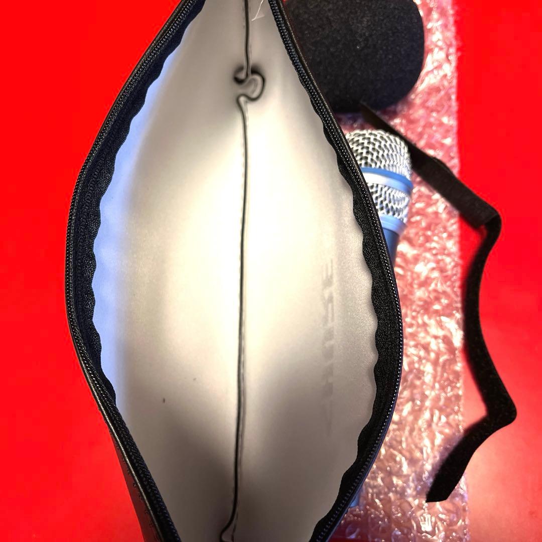 SHURE シュアー　ダイナミックマイク　収納ケース付き　BETA57A