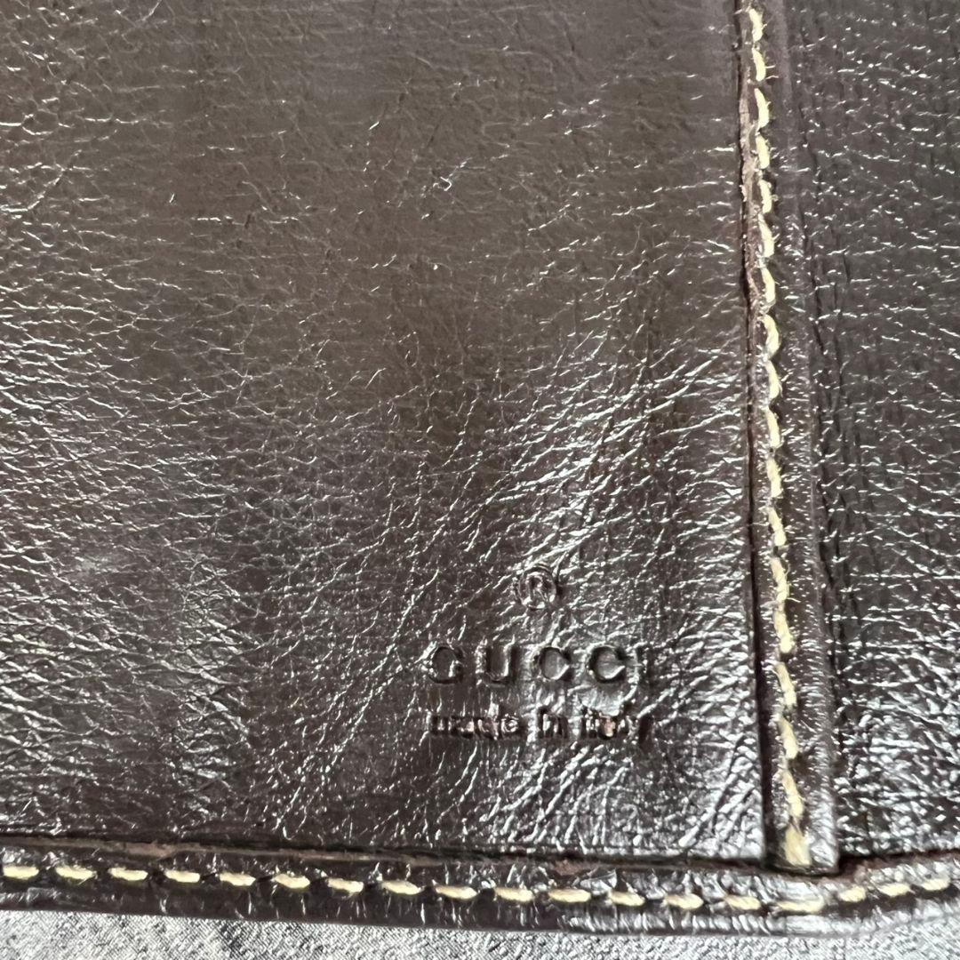 GUCCI グッチシマ インターロッキングG チャーム レザー 長財布