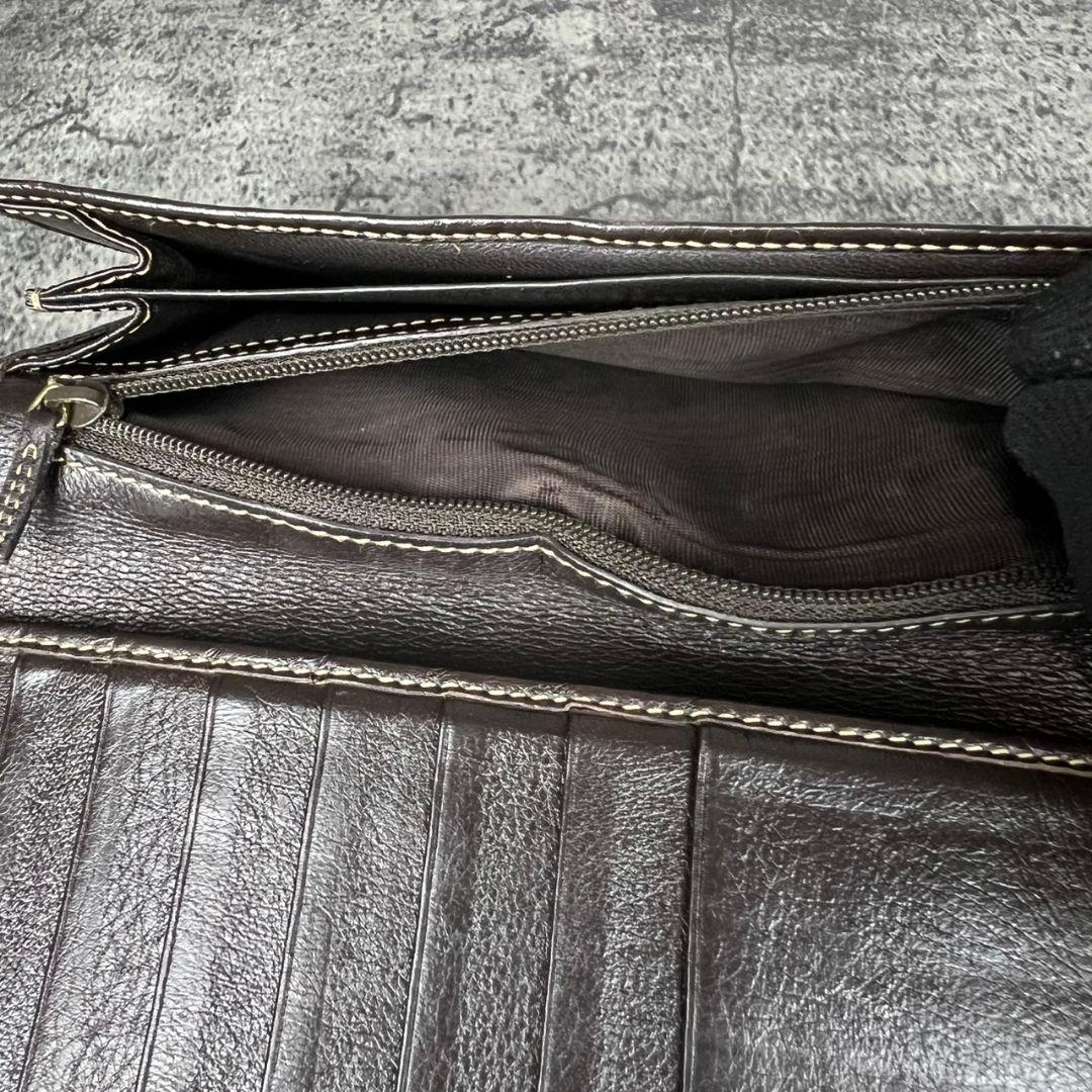 GUCCI グッチシマ インターロッキングG チャーム レザー 長財布