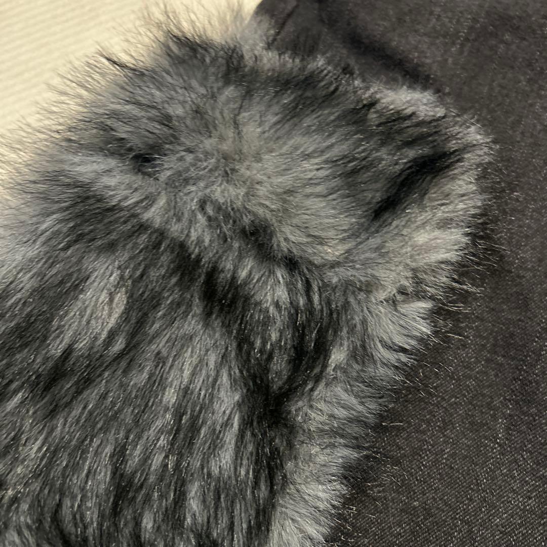 【GRANCY】　グランシー　ファーポケットデザインハーフデニムカーゴ Mサイズ