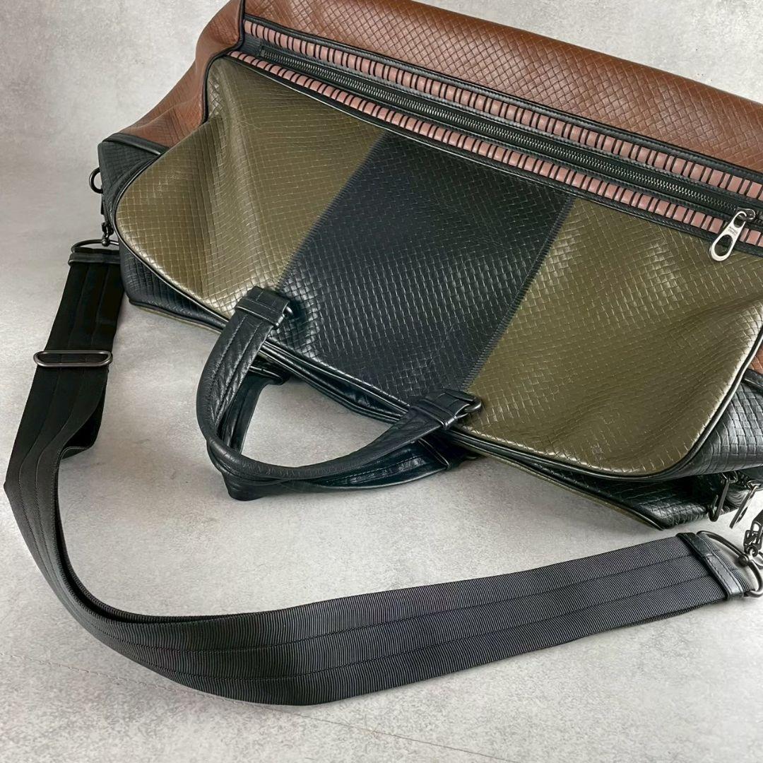 極美品！ボッテガヴェネタ イントレチャートミニボストン 2wayショルダーバッグ