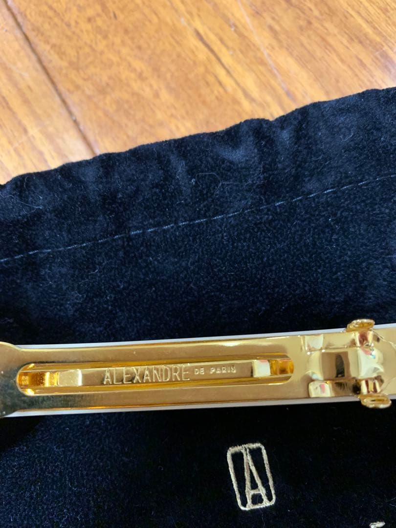 アレクサンドルドゥパリ　バレッタ　8cm