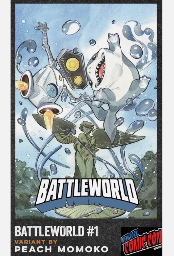 NYCC限定 BATTLEWORLD PEACH MOMOKO 桃桃子