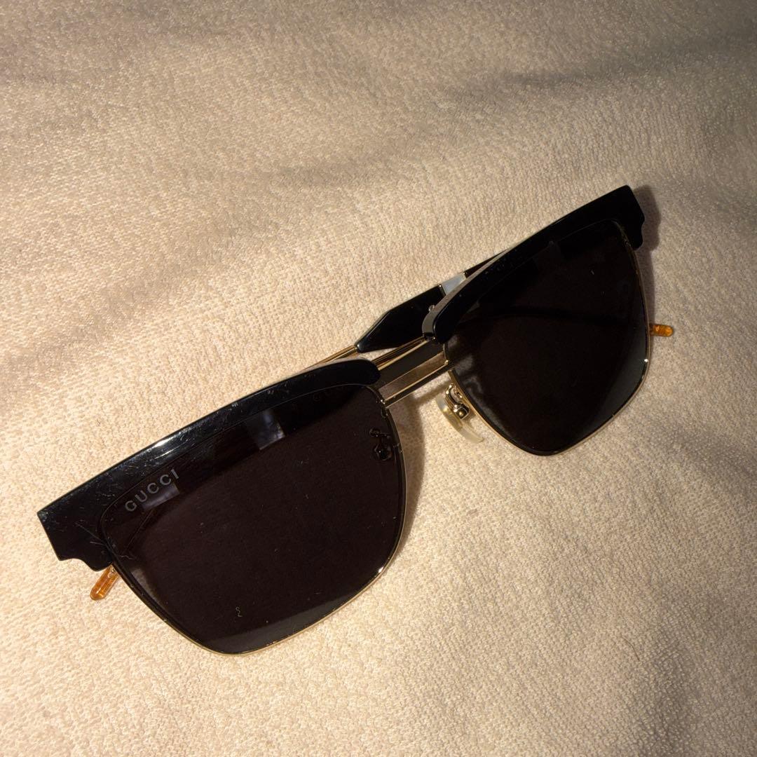 グッチ GUCCI サングラス ロゴテンプル GG0603S