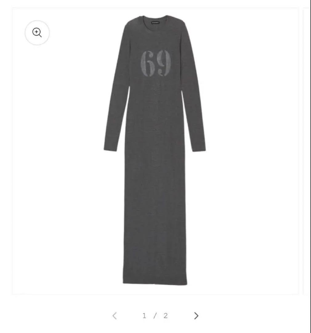 ワンピース dich henderson MAXI DRESS 69 / DARK GRAY