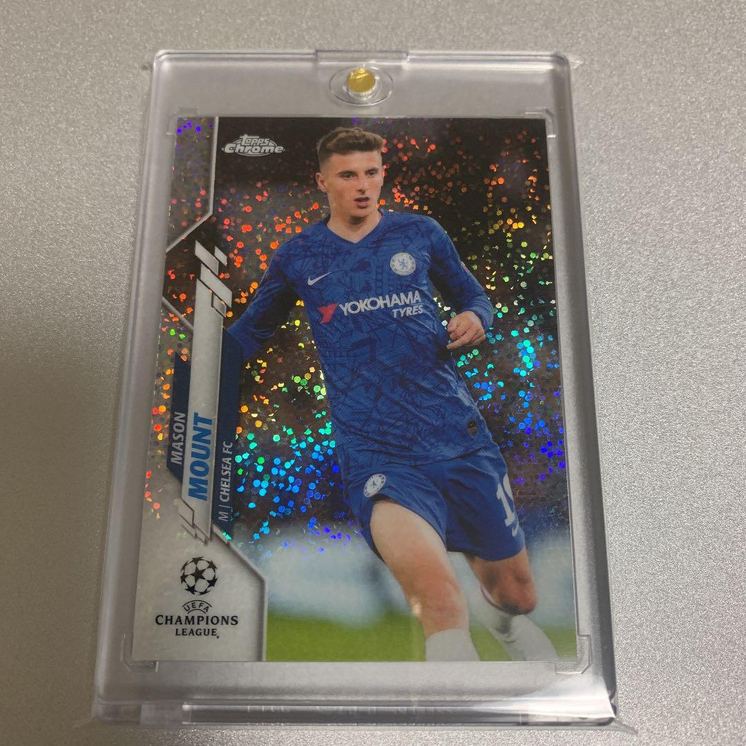 メイソン・マウント　topps chrome 2019-20 RCパラレルカード