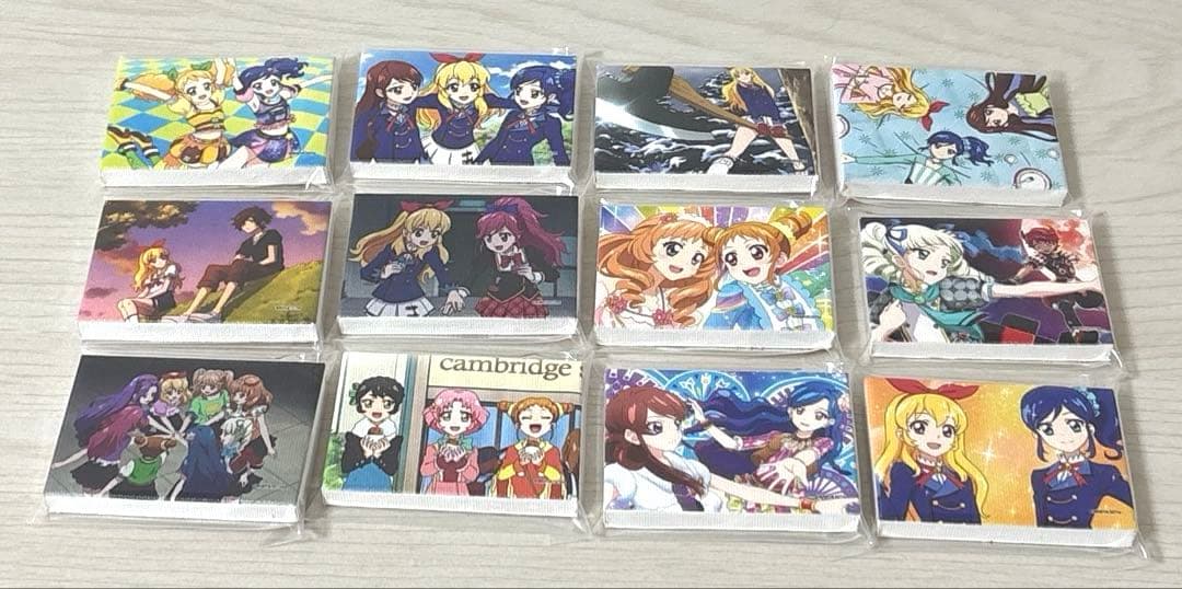 アイカツ グッズ 引退 まとめ売り 缶バッジ ポストカード キャンバスボード