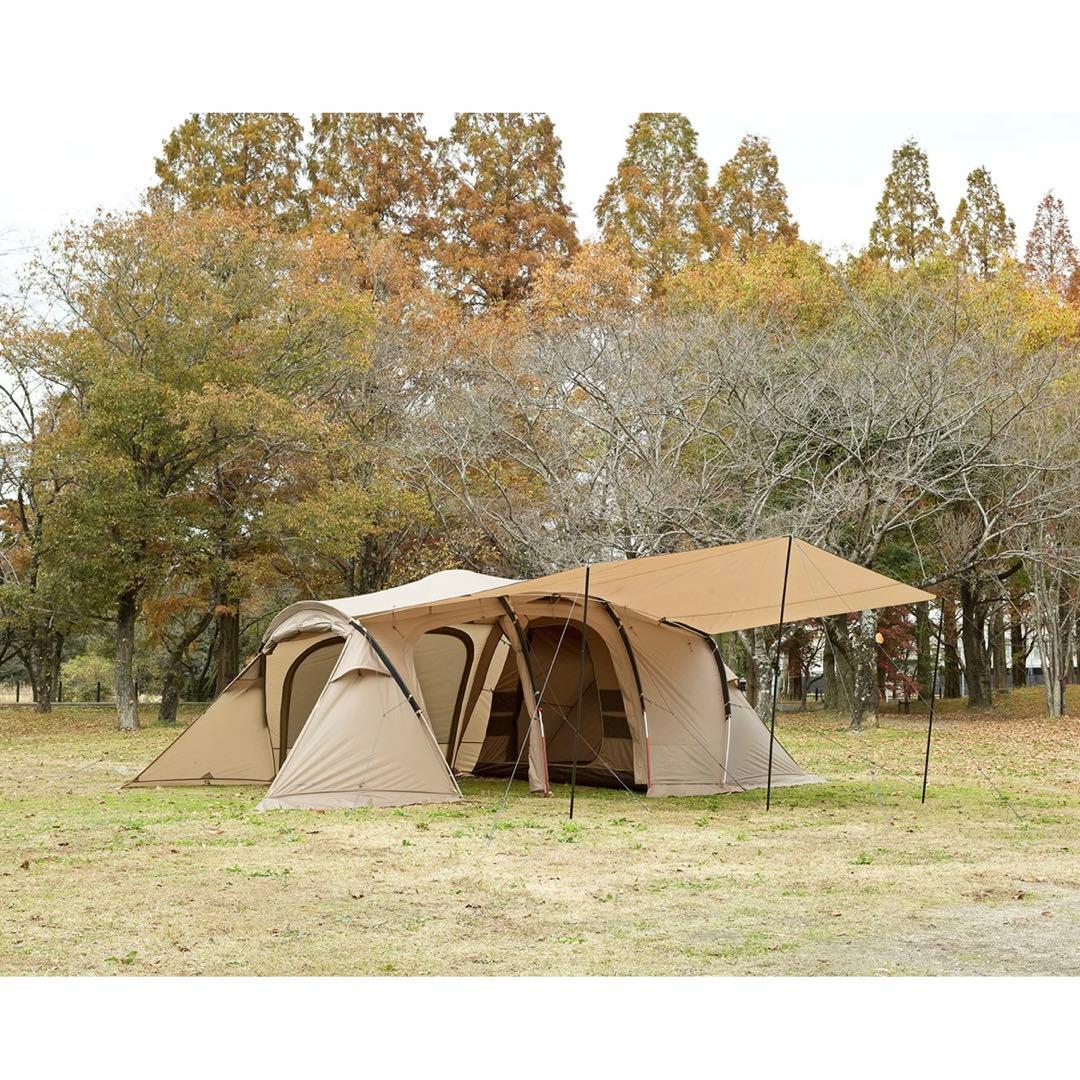 【総額11万超/極美品】ビジョンピークス クアトロアーチ2ルームテント＋RF