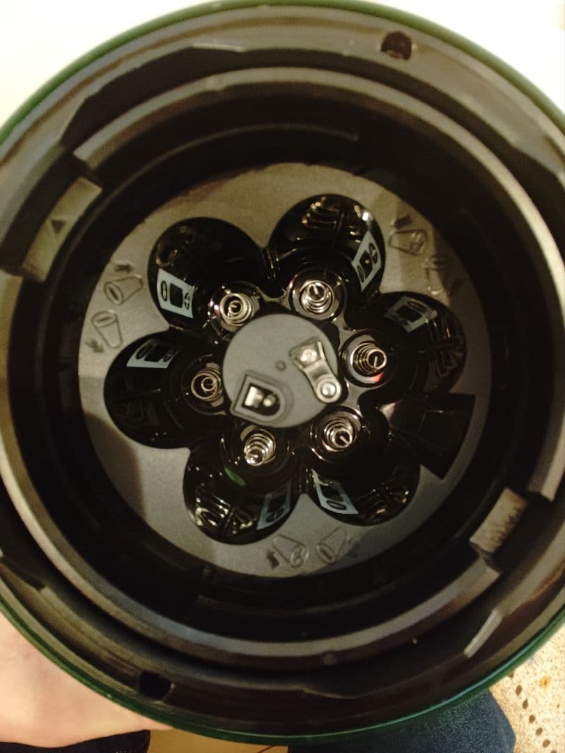 で*ん様 最終セール　廃盤品コールマン　美品　ノスタルジアランタン　LEDランタ