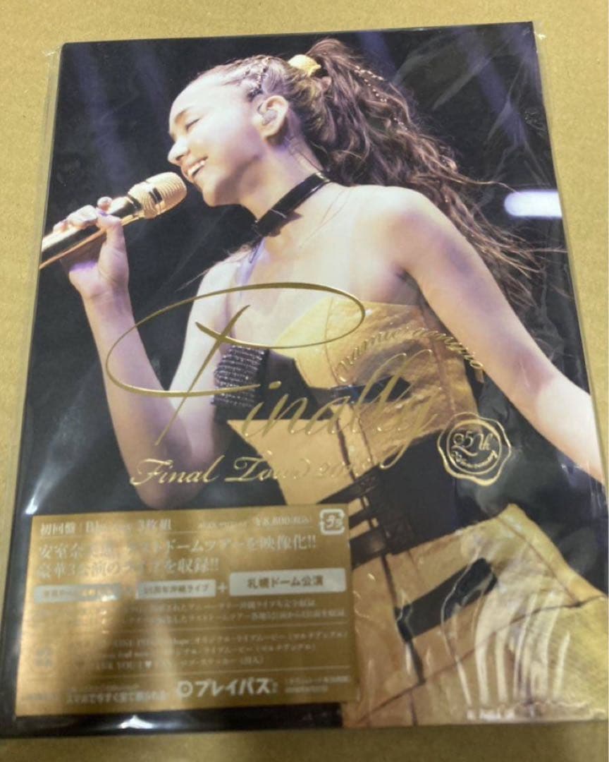 安室奈美恵 2018 Finally 札幌ドーム 初回盤Blu-ray3枚組新品