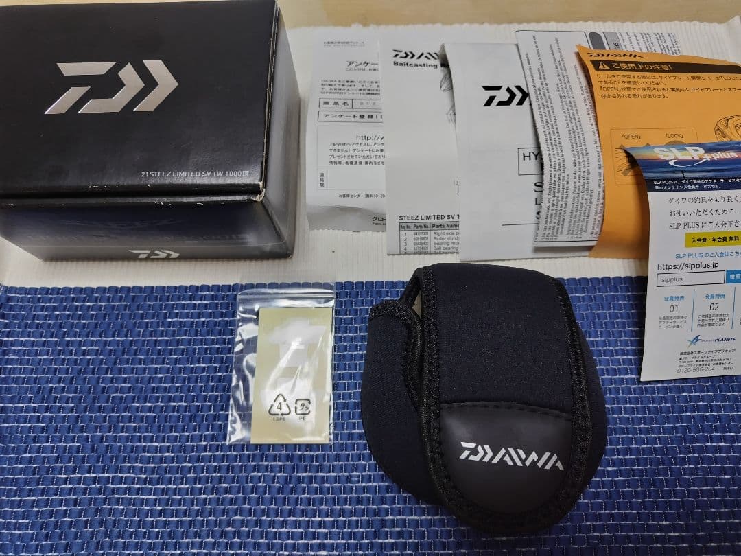 ダイワ ’21 スティーズLTD SV TW 1000L・左ハンドル　中古品