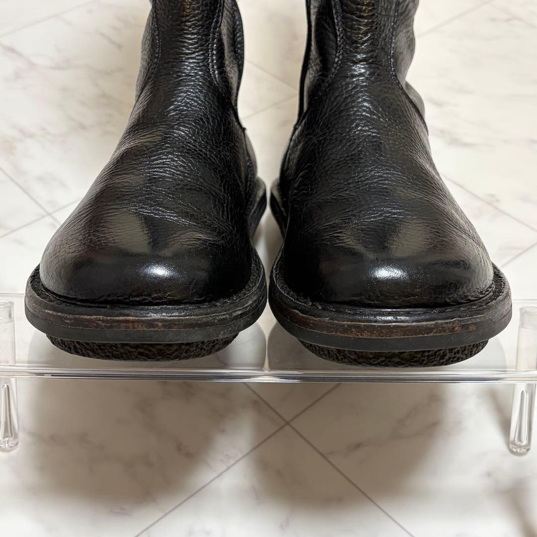 trippen トリッペン ロングブーツ 37 本革 黒 サイドジップ ドイツ製