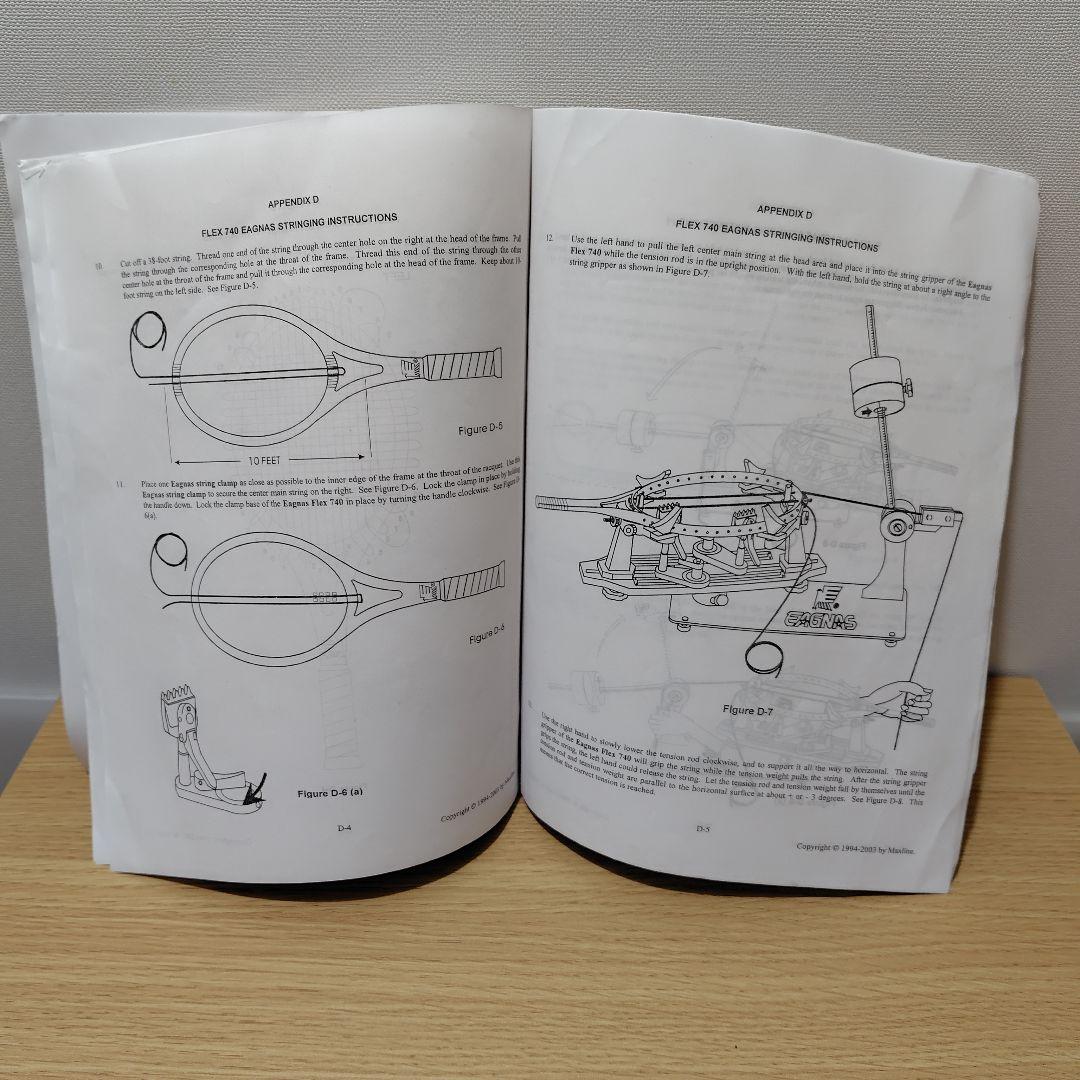 ストリングマシン　ガット張り機　分銅式　テニス　バドミントン　イグナス