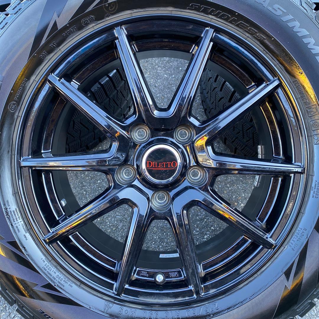 中古溝ありピレリスタッドレスセット215/60R16ヴェゼル、CX-3等