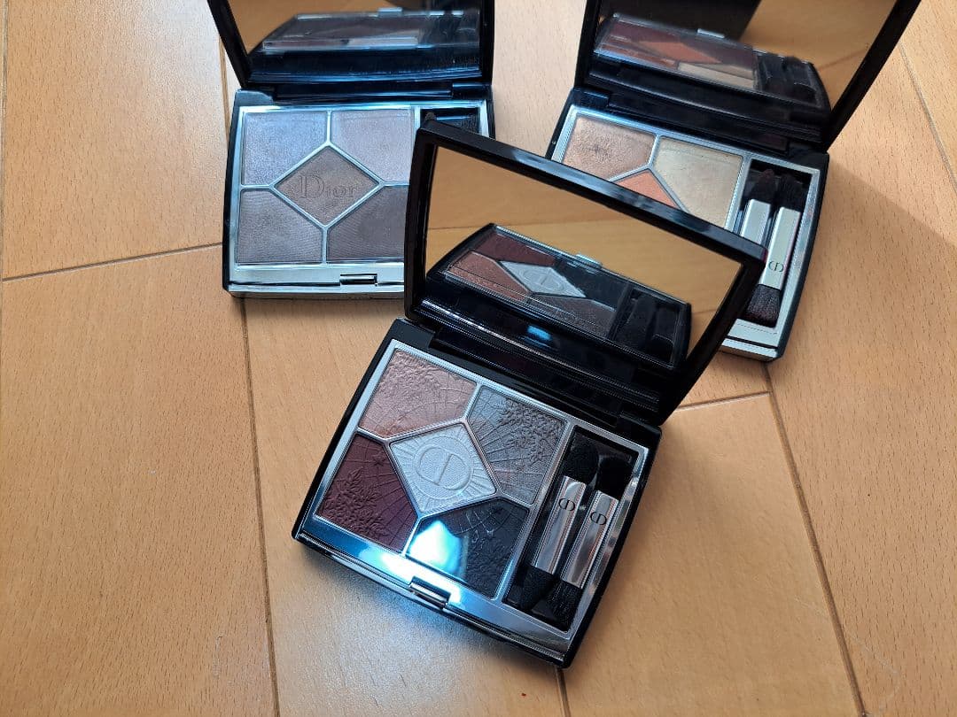 Dior アイシャドウパレット ３つセット 589 / 669 / 439