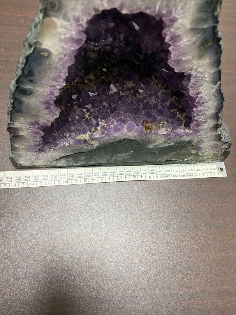 アメジストドーム　台座付き