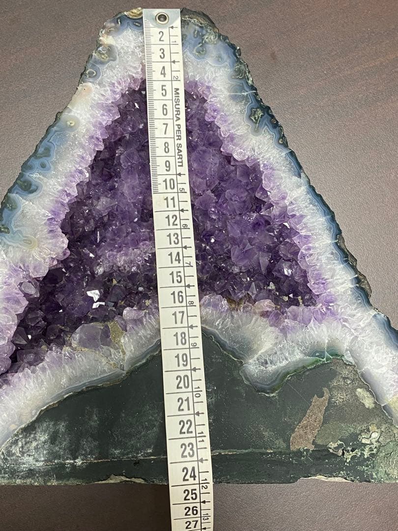 アメジストドーム　台座付き